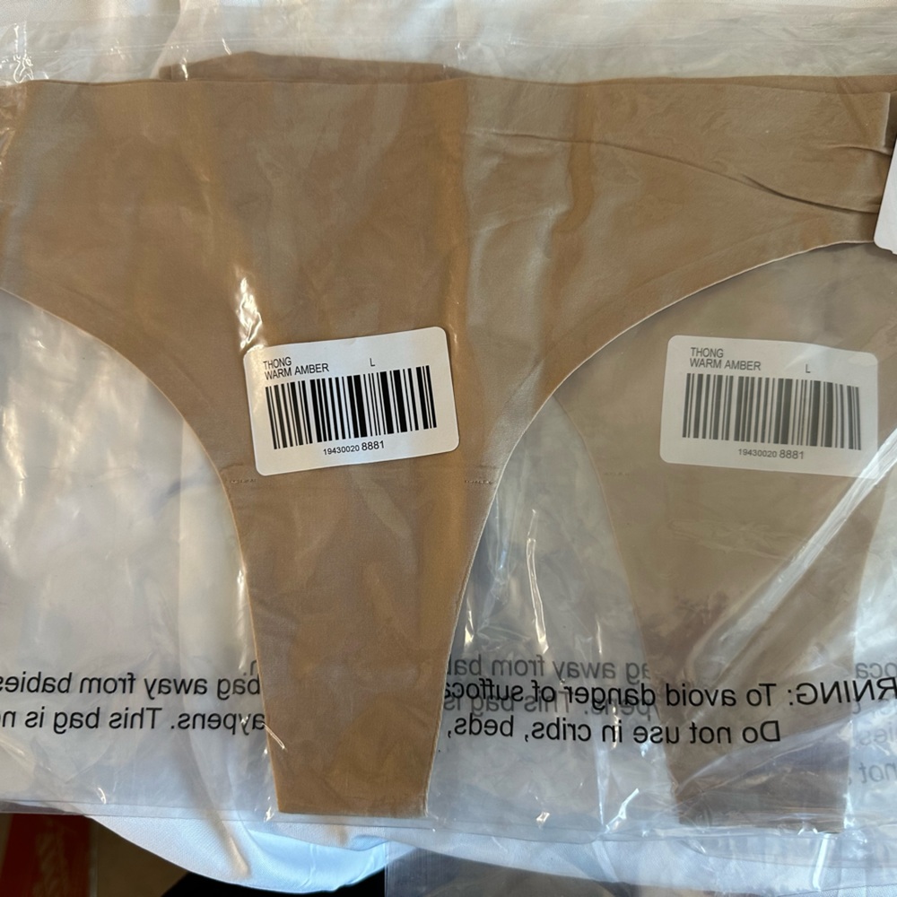 Soma qty 5 embliss thong underwear L